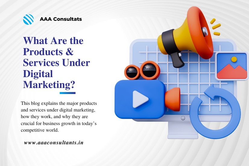 What Are the Products & Services Under Digital Marketing?
